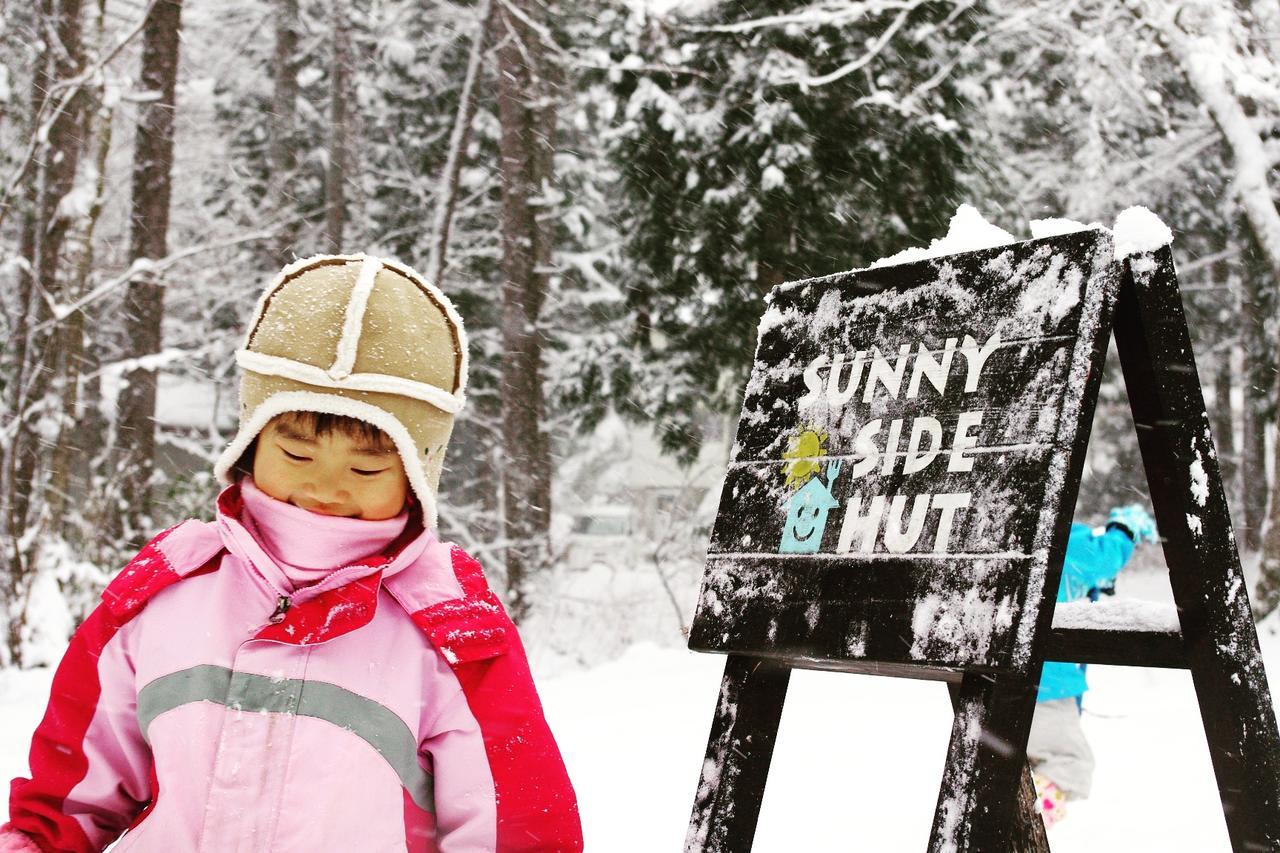 Sunny Side Hut Bed & Breakfast Hakuba Ngoại thất bức ảnh